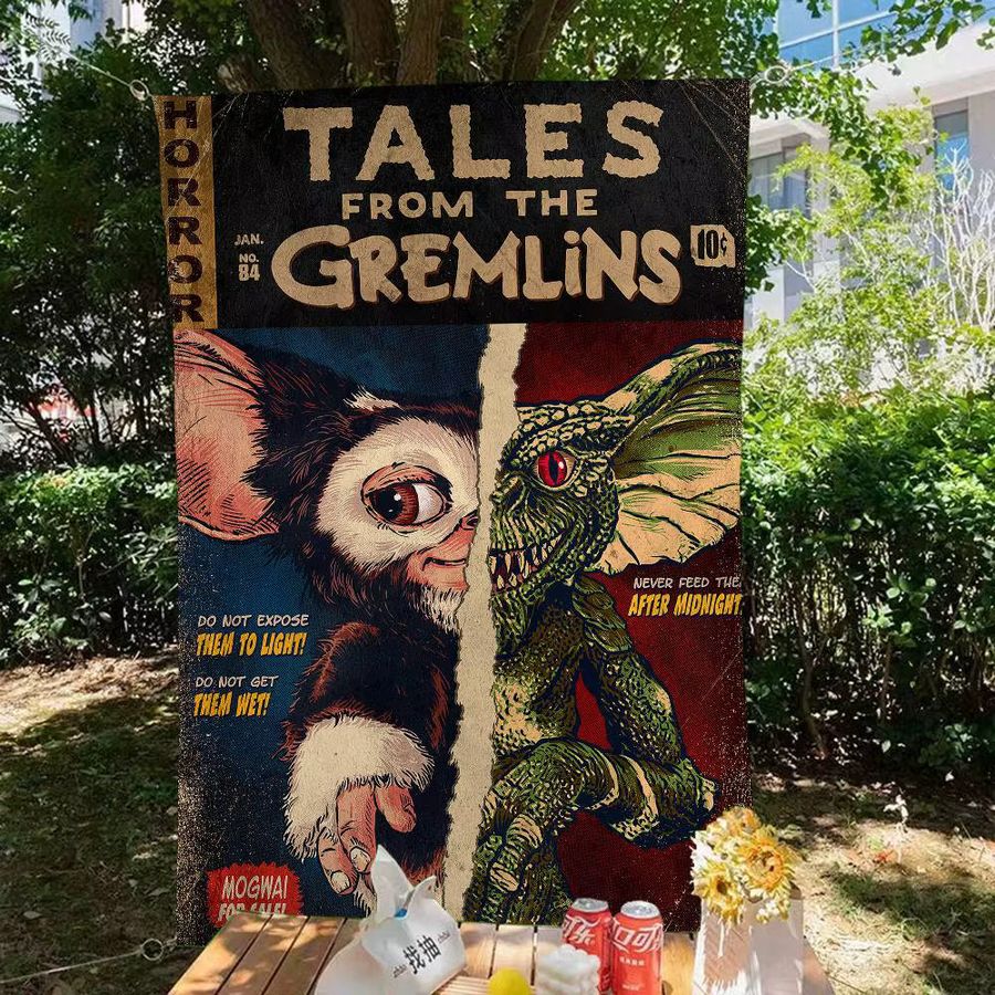 MINISO Gremlins Film Cartoon Wandbehang Banner Dekoration - Bild 3
