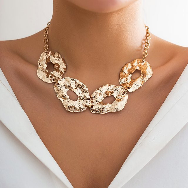Ingemark Choker Halskette, Metall, Gold, Unisex - Bild 1
