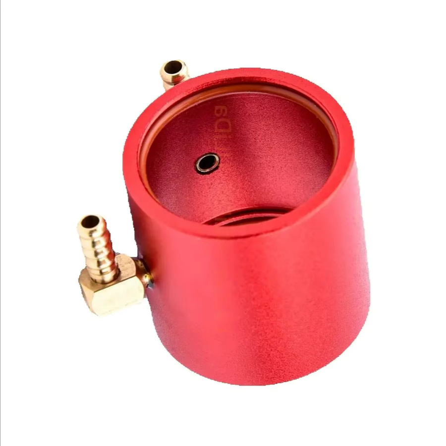 VWINRC Wasserkühlungsmantel-Abdeckung, 36 mm 24 mm, Metall, Rot, 1-teiliges Set - Bild 1