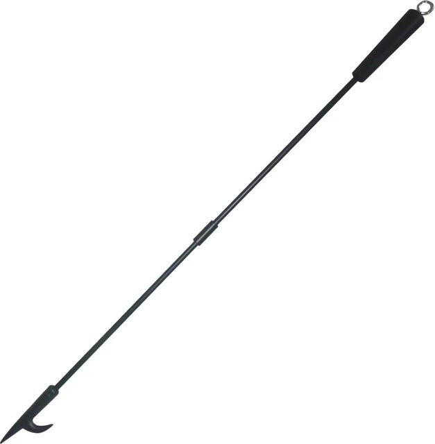 Relaxdays Schürhaken aus Eisen in Schwarz, extra lang 91,5 cm - Bild 1