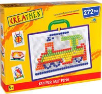 Creathek Koffer mit 272 Steckpins ab 5 Jahren - Bild 1