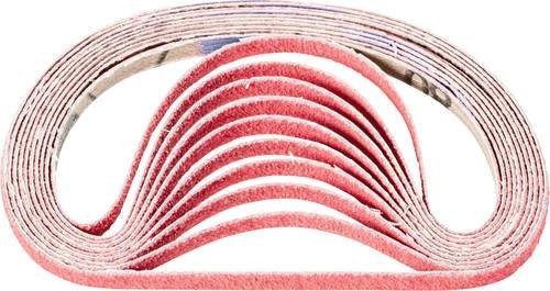 PFERD Keramikkorn Schleifband CO-COOL 80 für Edelstahl, Körnung 80, B: 6 mm, L: 305 mm, 100 Stück - Bild 1