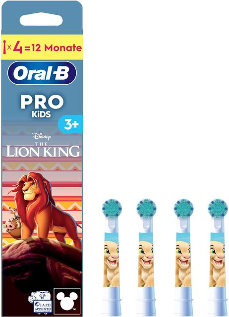 Oral-B Pro Kids König der Löwen Aufsteckbürsten, 4 Stück, Multicolor - Bild 1