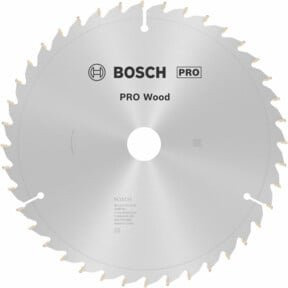 Bosch Optiline Wood Kreissägeblatt für Kapp- und Gehrungssägen, Durchmesser: 254 mm, Bohrung: 30 mm, Dicke: 2 mm, 40 Zähne - Bild 1