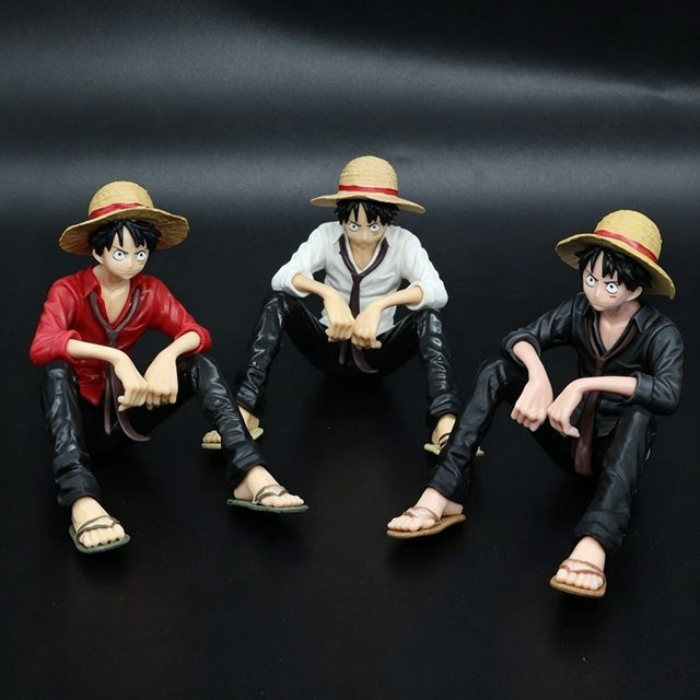 Bandai One Piece Luffy, Actionfigur, Sitzposition, 12cm, Bunt / Mehrfarbig - Bild 1