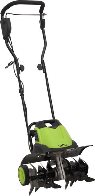 Elektrischer Gartenkultivator von VD Home Furnishing mit 6 Hackmessern und 1500 W in Schwarz-Grün - Bild 1