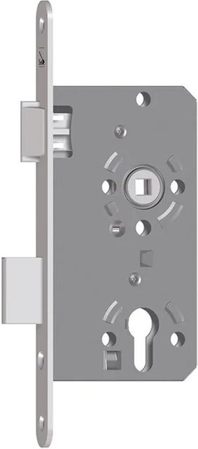 PROFI Einsteckschloss PZ DIN Rechts in Silber - Bild 1