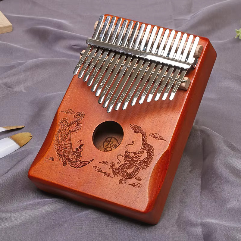 Lydesy Kalimba Daumenklavier-Set, 17 Tasten, manuell abgestimmt - Bild 2