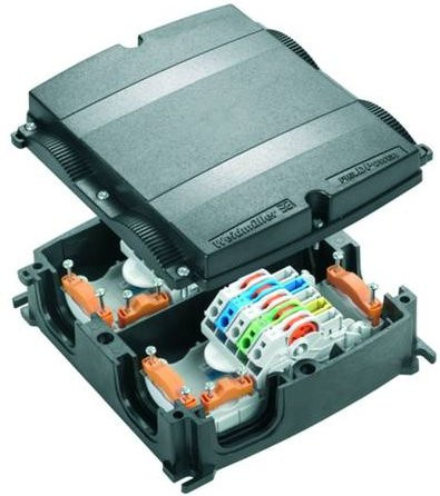 Weidmüller FP BOX 10P Verteiler-Box aus Kunststoff, Schwarz - Bild 1