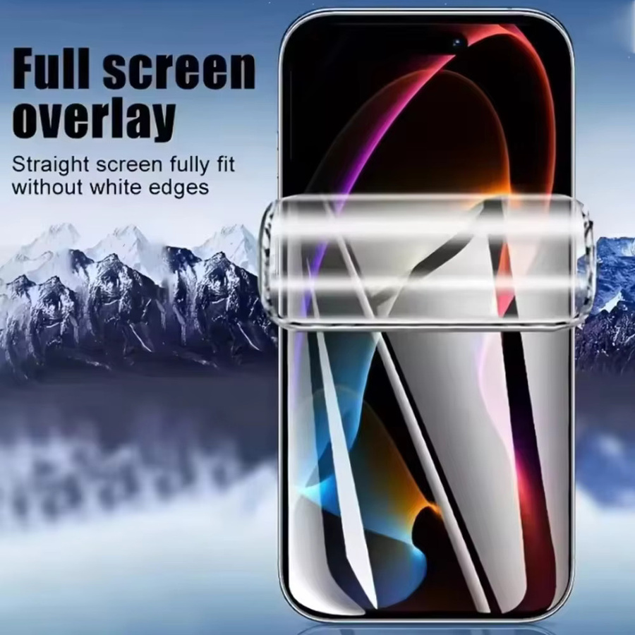 5 Stück Hydrogel-Displayschutzfolien für Apple iPhone 11 bis iPhone 17 Pro Max, transparente Membran-Folie, nicht aus Glas - Bild 4