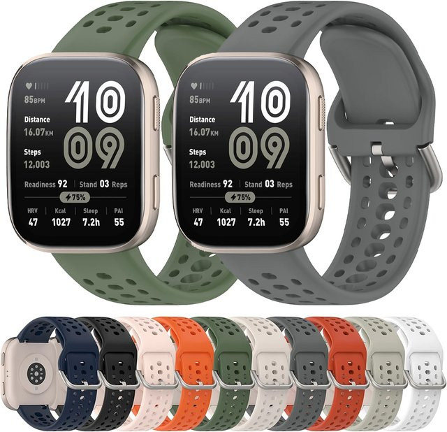 Amazfit Uhrenarmband Silikon, 22 mm, Unisex - Bild 1
