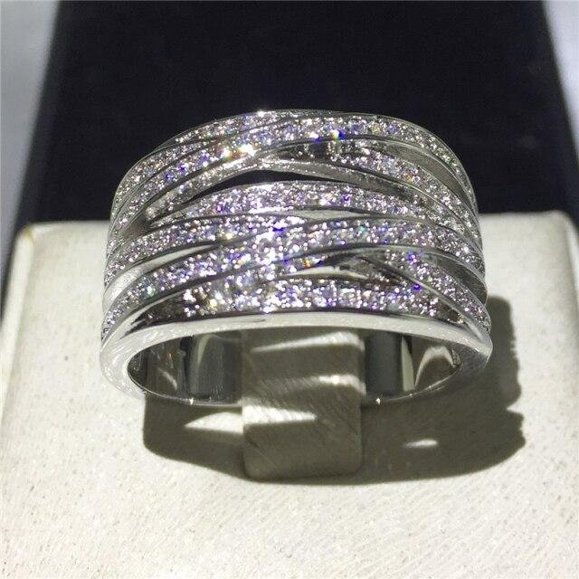 Ring 925 Silber, Zirkonia, Diamant, Damen - Bild 1