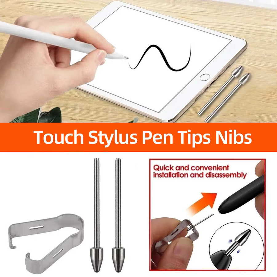 Samsung Metallspitzen für S Pen Refill in Silber, kompatibel mit Samsung Galaxy Tab S6 Lite, S7, S8, S9 sowie S22, S23 und S24 - Bild 3