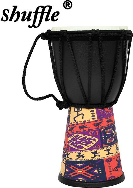 Afrikanische Trommel, Handheld, Bunt / Mehrfarbig - Bild 1