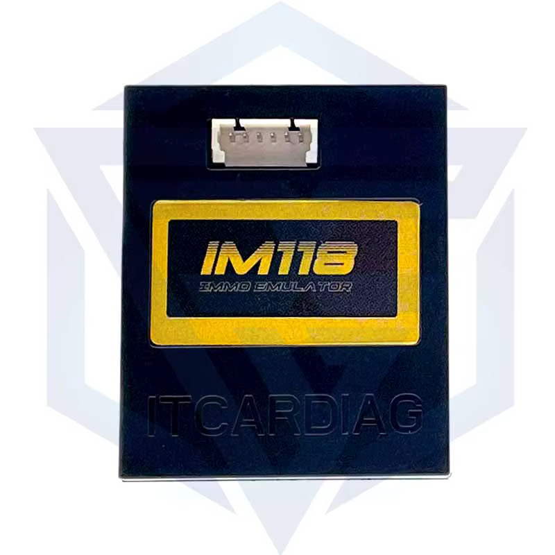 ITCARDIAG IM118 IMMO Off Emulator Sitzbelegungssensor Autodiagnosetool für K-LINE und CANBUS in Schwarz - Bild 5