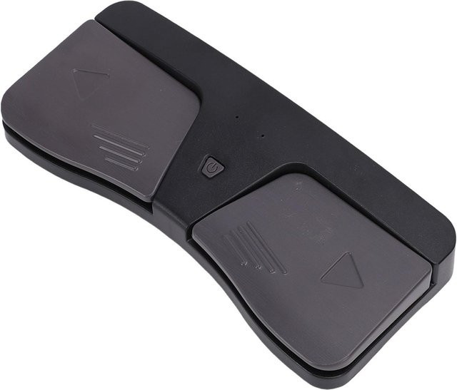 KONNWEI Drahtloses Bluetooth Umblätterpedal mit ergonomischem Design für Tablet und Handy, Schwarz - Bild 1