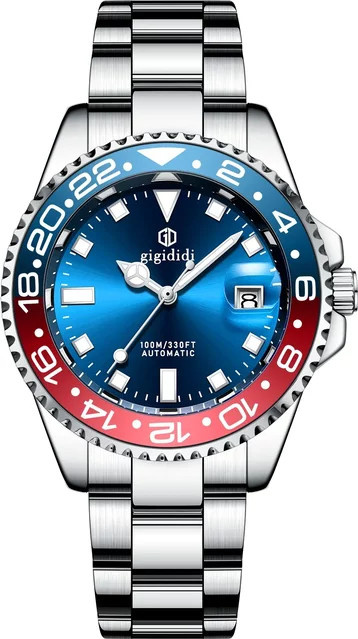 Sea-Gull Armbanduhr Automatik, Edelstahl, Silber, Herren - Bild 1