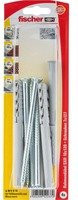 Fischer Langschaftdübel SXR 10x120 T K aus Nylon in Grau und Silber - Bild 1