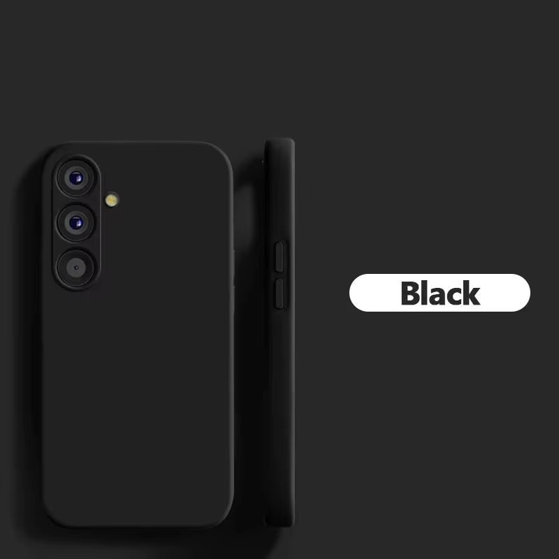 Matte Silikonhülle für Samsung Galaxy A17 A37 A57 A07 in Weiß - Bild 2