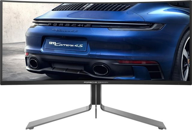 AOC Porsche Design AGON PRO PD34 OLED Gaming Monitor, 86,36 cm (34 Zoll), WQHD 3440 x 1440, Schwarz - Bild 1