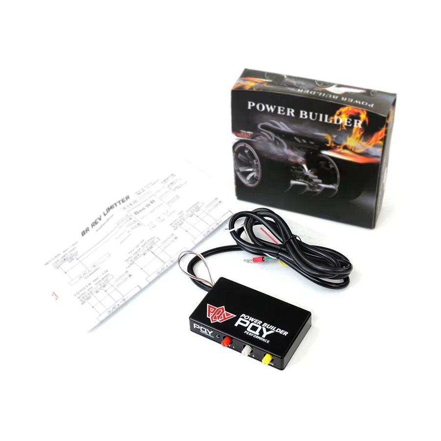 LZONE Racing Power Builder Typ B Flammenbausatz mit Abgaszündung, Rev Limiter und Launch Control in Schwarz, JR-QTS01 - Bild 2