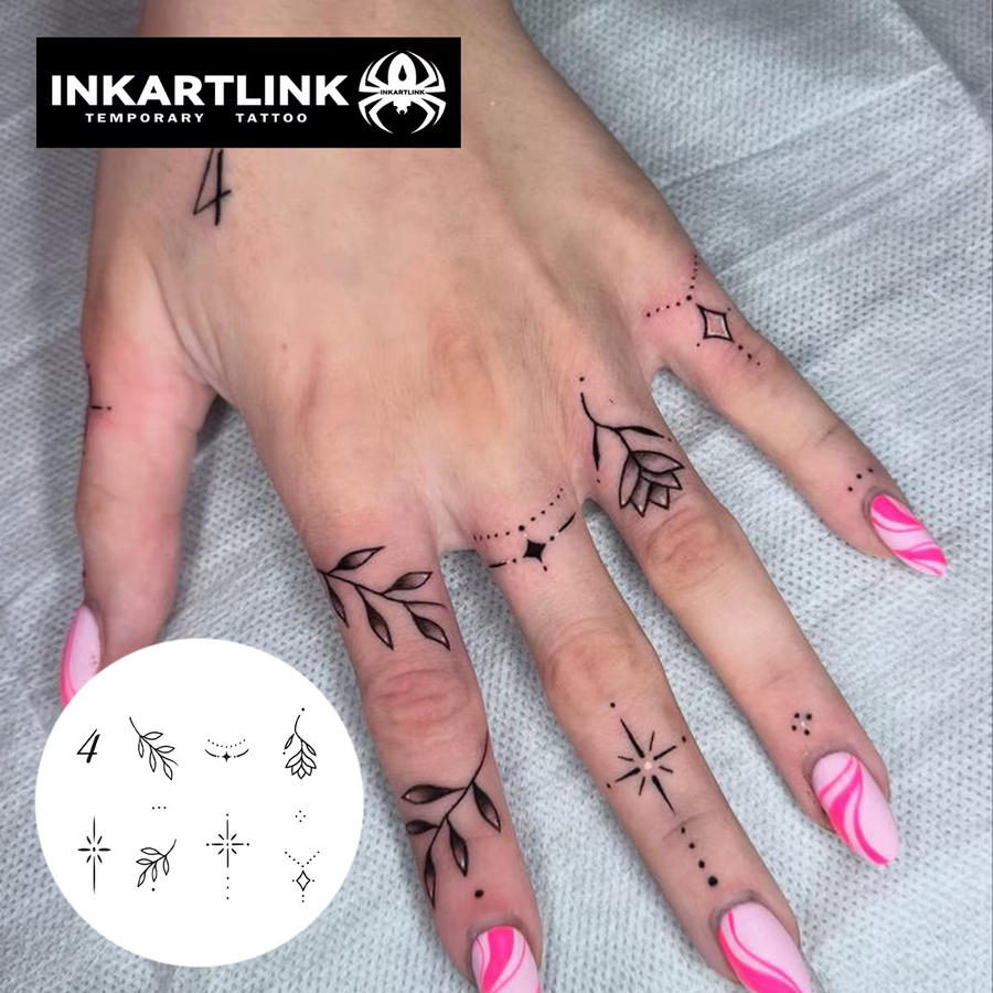 INKARTLINK Temporäres Tattoo, Unisex - Bild 2