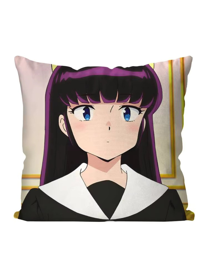 Kayou Maison Ikkoku Cartoon Kissenbezug quadratisch, Mehrfarbig, B/H: 40 x 40 cm - Bild 6