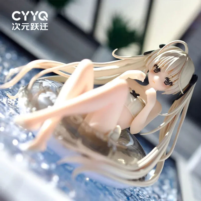 Bandai Kasugano Sora Anime-Figur Yosuga No Sora Aqua Bikini-Mädchen aus Kunststoff, Farbe: weiß, Höhe: 10 cm - Bild 2