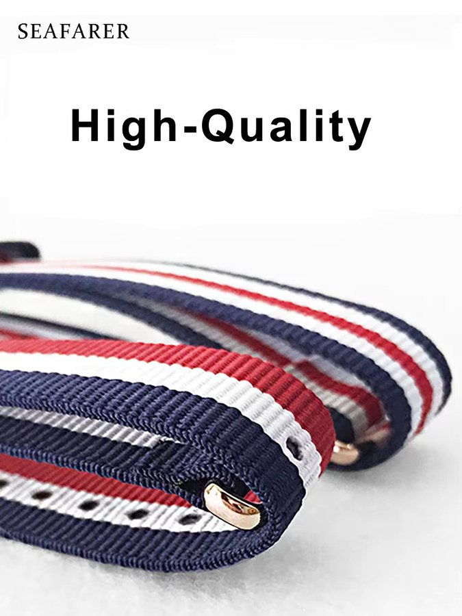Daniel Wellington Uhrenarmband Nylon, Textil/NATO, Herren - Bild 4