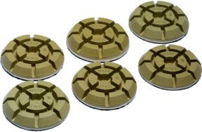 Roll Diamantschleifpad KG220 Gold Durchmesser: 7,5 cm - Bild 1