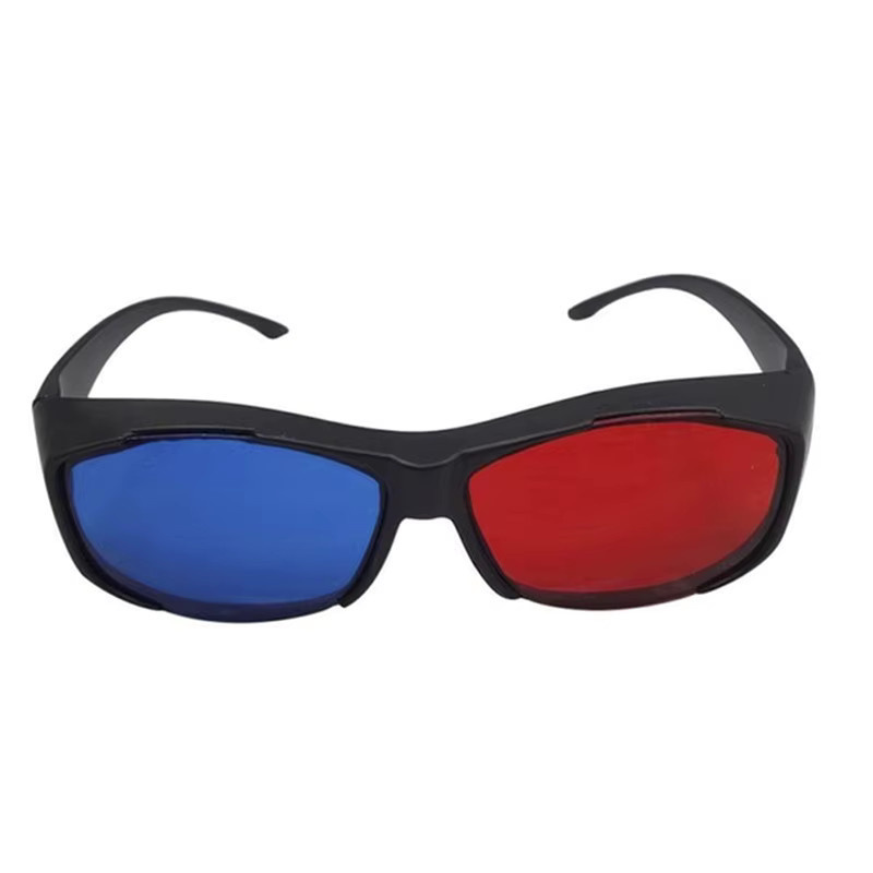 SD&HI 3D-Anaglyphen-Brille in Rot-Blau mit schwarzem Rahmen für TV-Filme und DVD-Spiele - Bild 6