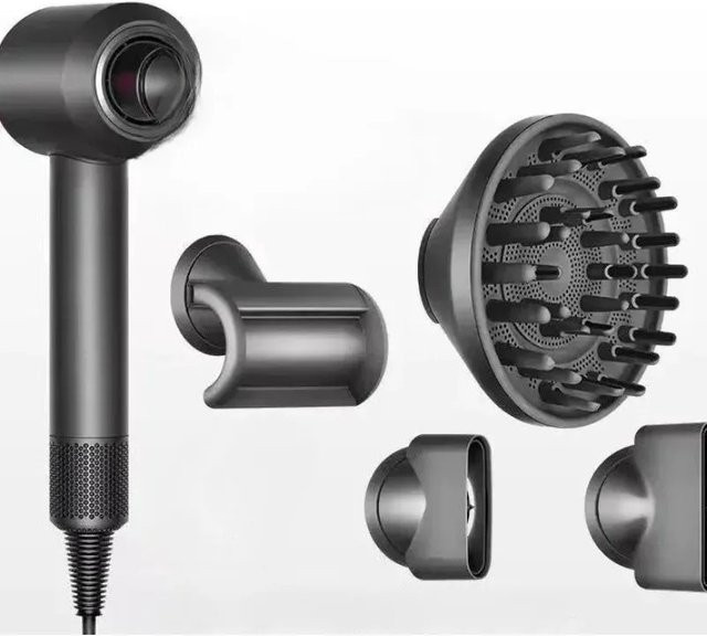 Levin Diffusor für Haartrockner, Schwarz, Unisex - Bild 1