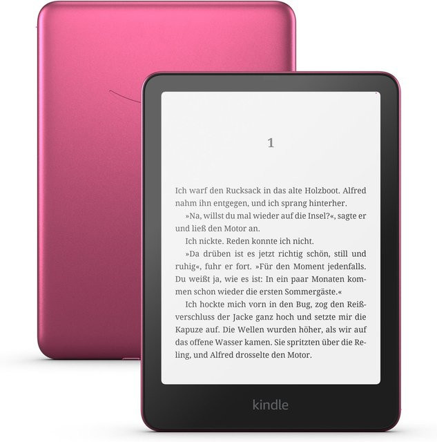 Amazon Kindle Paperwhite Signature Edition E-Book Reader mit 32 GB, Rosa, Wi-Fi und USB-C - Bild 1