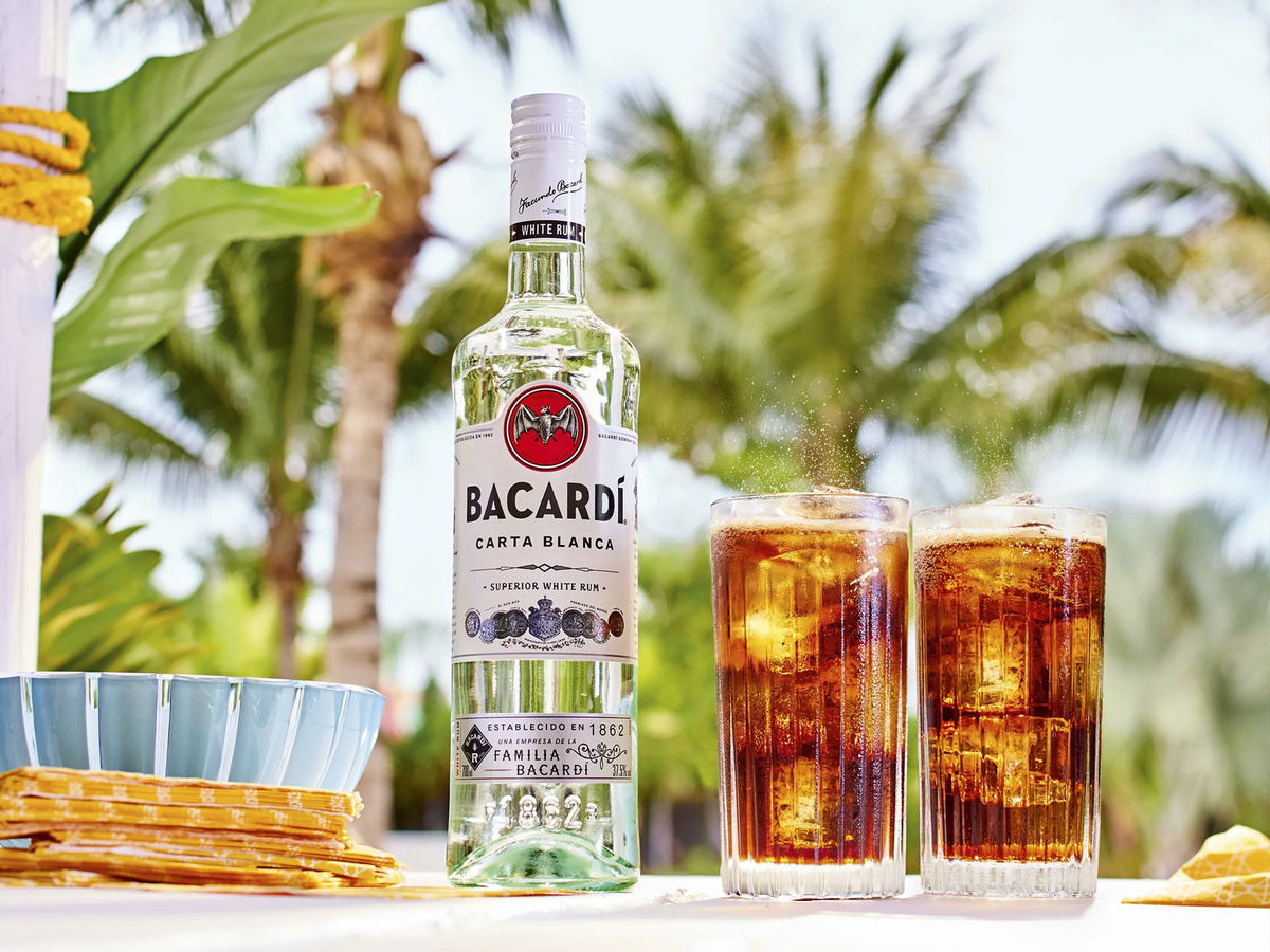 Bacardi Rum Carta Blanca Puerto Rico 0,7 l - Bild 2