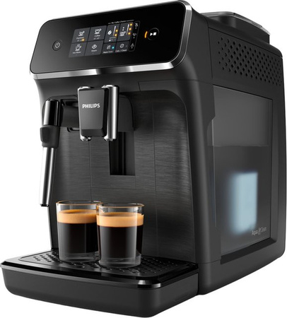 Philips 2200 Series EP2220/10 Kaffeevollautomat mit Touch-Display in Schwarz