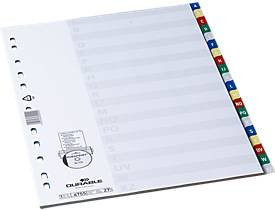 Durable PP-Register A-Z in A4, Mehrfarbig - Bild 1
