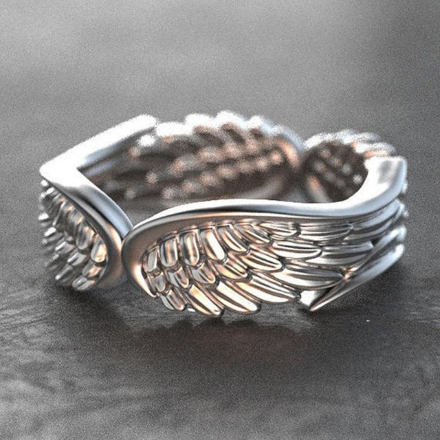 YIRAN Jewelry Flügelringe, Kupfer, Schwarz, Damen - Bild 1