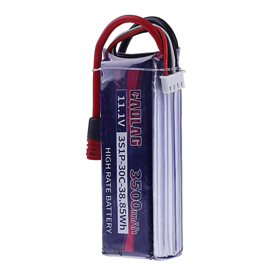 MJX Lipo Batterie 3500 mAh 30C mit T Deans Anschluss für MJX Hyper Go RC Autos - Bild 3