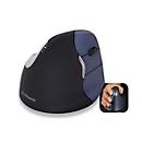 BakkerElkhuizen Evoluent4 Wireless Ergonomische Vertikalmaus für Rechtshänder in Schwarz und Blau mit Bluetooth und USB-A Anschluss - Bild 2