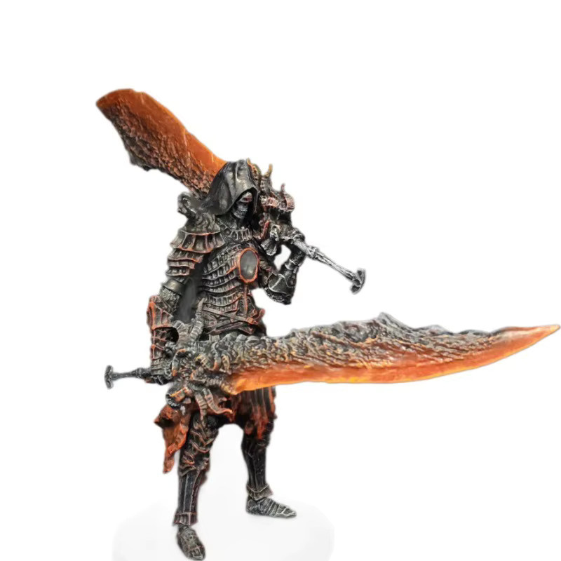 Bandai Dark Souls Ring Siegel Stadt Doppel-Messer-Ring Siegelritter, Desktop-Modell Ornament - Bild 2