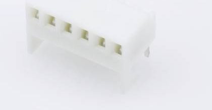 Molex Einbau-Buchsenleiste Standard in Weiß mit 6 Polen und 2,54 mm Rastermaß - Bild 1