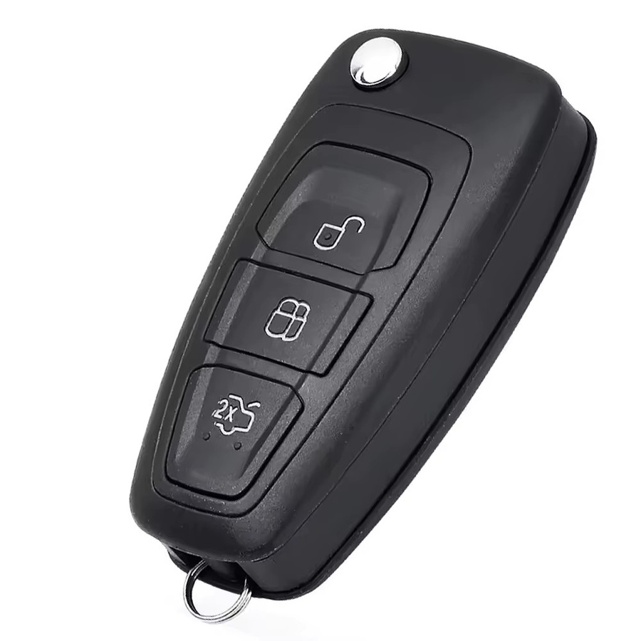 DIYKEY Fernschlüsselanhänger 434 MHz für Ford C-Max Focus Galaxy Grand C-Max Mondeo S-Max in Schwarz - Bild 3