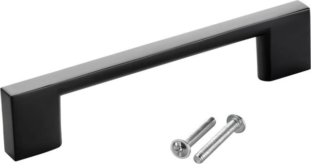 SO-TECH Möbelgriff BLACKLINE XII BA aus Aluminium in Schwarz Matt, Lochabstand 96 mm - Bild 1