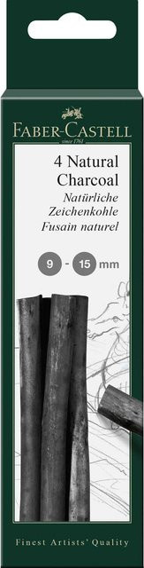 Faber Castell Pitt Natürliche Zeichenkohle Schwarz 28 g - Bild 1