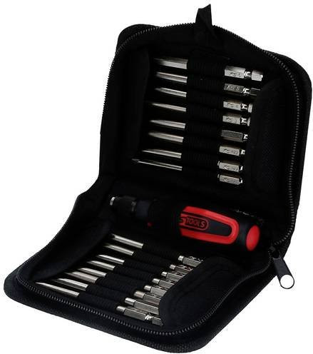 KS Tools ERGOTORQUEplus Bit-Satz, 17-teilig, Schwarz - Bild 1