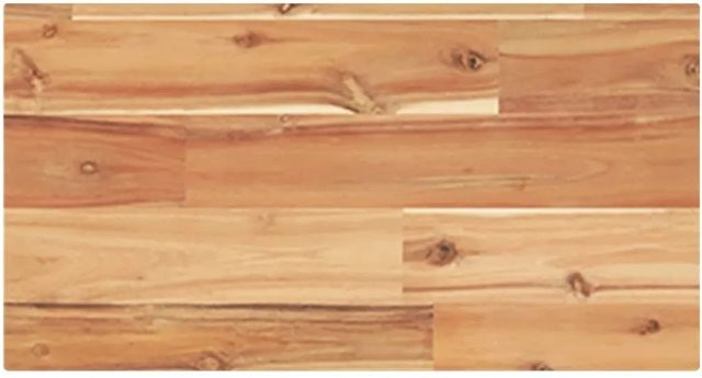 vidaXL Schweberegal aus Akazien-Massivholz in Braun, B/T/H: 40 x 20 x 2 cm - Bild 1