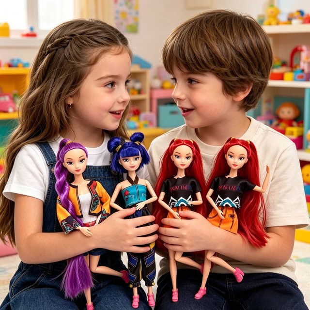 Bandai Prinzessinnen-Puppe Rumi Mira Zoey, Actionfigur, 30cm, Kunststoff - Bild 1