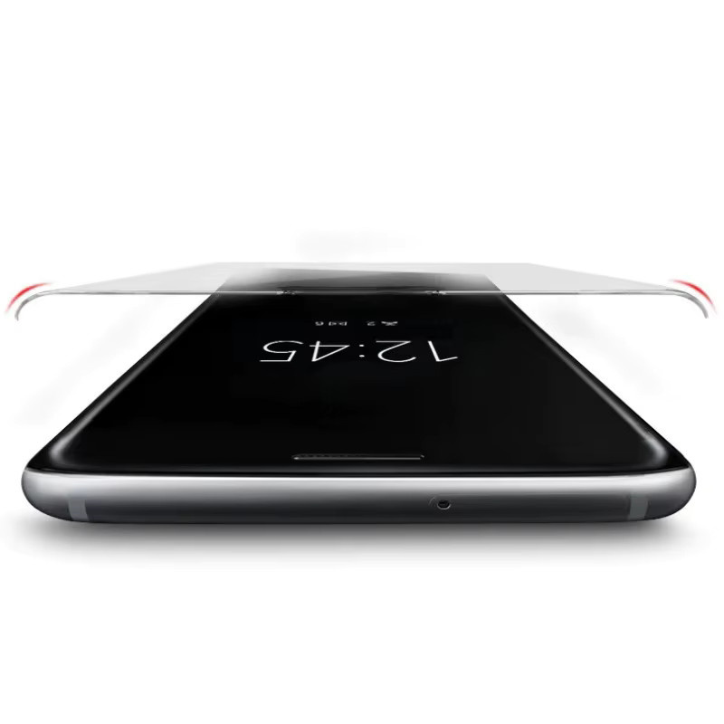 2er-Pack Displayschutzfolie aus gehärtetem Glas für LG Velvet V50 V35 V40 V50S ThinQ 5G, transparente Vollabdeckung - Bild 3