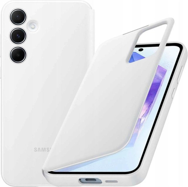 Samsung Smart View Wallet Case für Galaxy S24 in Weiß EF-ZS921CWEGWW - Bild 1