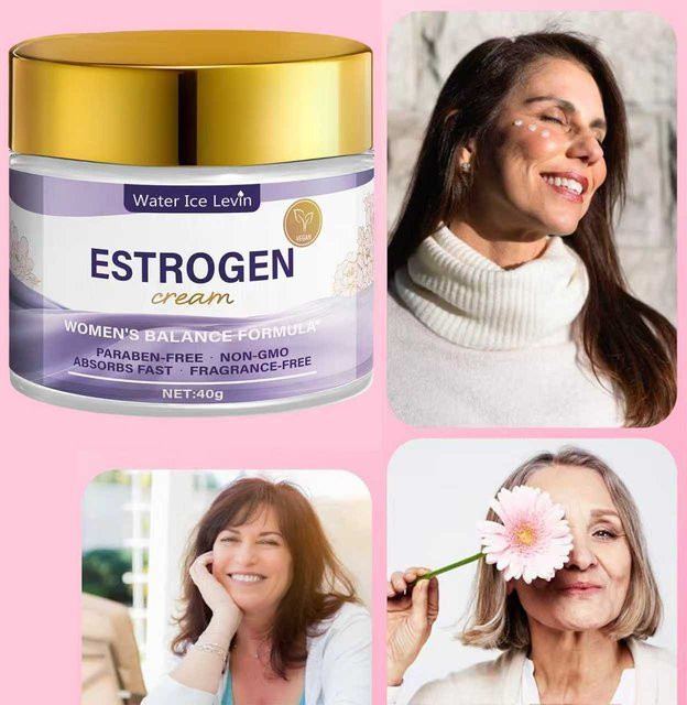 Water Ice Levin Estrogen-Creme mit Kollagen, 60 g, für trockene Haut - Bild 1
